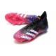 Adidas Predator Freak.1 FG Black White Purple Soccer Cleats