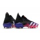 Adidas Predator Freak.1 FG Black White Purple Soccer Cleats