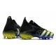 Adidas Predator Freak.1 FG Black Yellow With Blue White Soccer Cleats