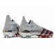 Adidas Predator Freak.1 FG Silver Red Black Soccer Cleats