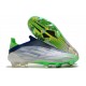 Adidas X Speedflow FG Blue Green Yellow Soccer Cleats