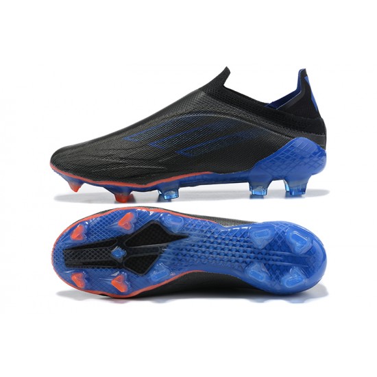 Adidas X Speedflow FG Low Black Blue Orange Soccer Cleats