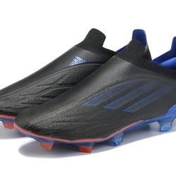 Adidas X Speedflow FG Low Black Blue Orange Soccer Cleats