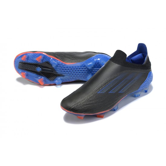 Adidas X Speedflow FG Low Black Blue Orange Soccer Cleats