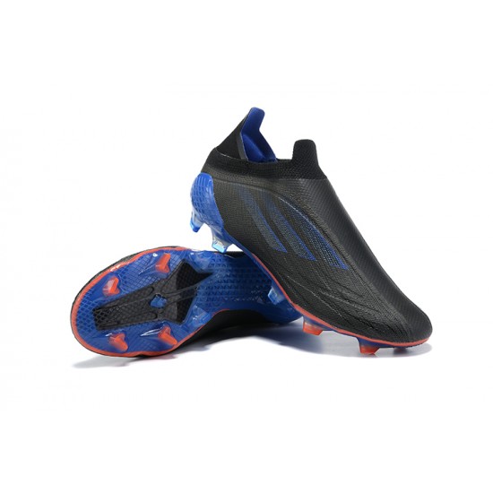 Adidas X Speedflow FG Low Black Blue Orange Soccer Cleats