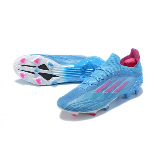 Adidas X Speedflow FG Low Blue Purple Soccer Cleats