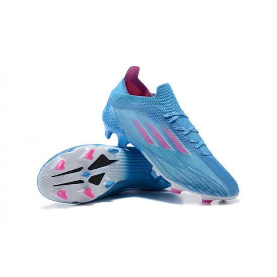 Adidas X Speedflow FG Low Blue Purple Soccer Cleats