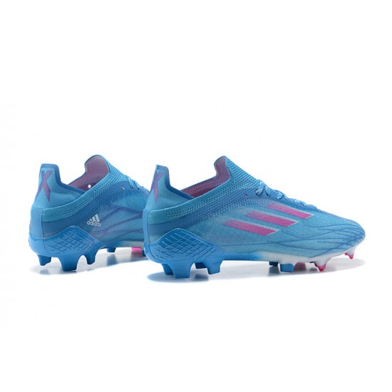 Adidas X Speedflow FG Low Blue Purple Soccer Cleats