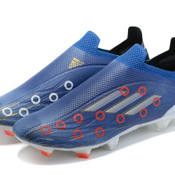 Adidas X Speedflow FG Low Blue Red Grey Soccer Cleats