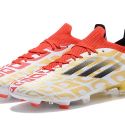 Adidas X Speedflow FG Low Gold Red Black Soccer Cleats