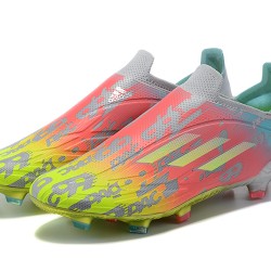 Adidas X Speedflow FG Low Orange Yellow Grey Soccer Cleats