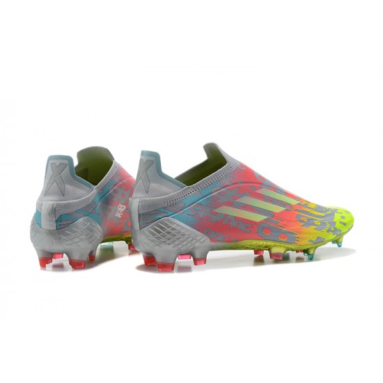 Adidas X Speedflow FG Low Orange Yellow Grey Soccer Cleats