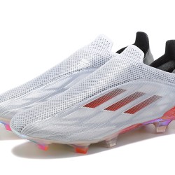 Adidas X Speedflow FG Low Red Grey Soccer Cleats