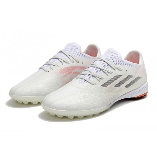 Adidas X Speedflow.1 TF Beige White Grey Soccer Cleats