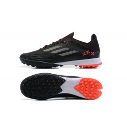 Adidas X Speedflow.1 TF Black Red Grey Soccer Cleats