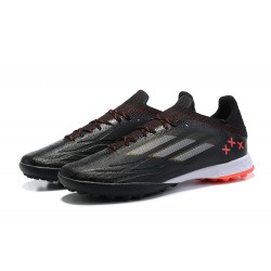 Adidas X Speedflow.1 TF Black Red Grey Soccer Cleats