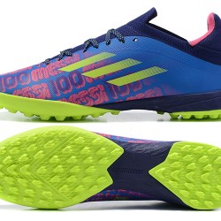 Adidas X Speedflow.1 TF Blue Purple Green Yellow Soccer Cleats