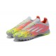 Adidas X Speedflow.1 TF Grey Yellow Green Soccer Cleats