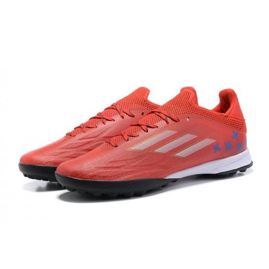 Adidas X Speedflow.1 TF Red Grey Soccer Cleats