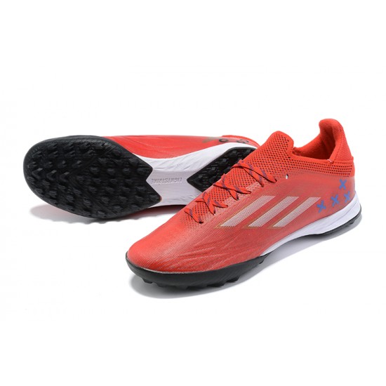 Adidas X Speedflow.1 TF Red Grey Soccer Cleats