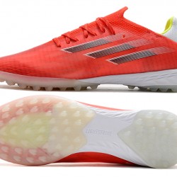 Adidas X Speedflow.1 TF Red Yellow Soccer Cleats