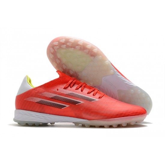 Adidas X Speedflow.1 TF Red Yellow Soccer Cleats