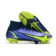 Nike Mercurial Vapor 14 Elite FG High Blue Yellow Soccer Cleats