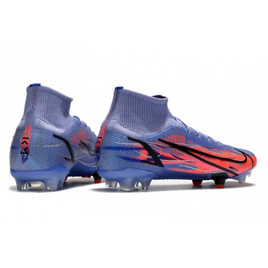 Nike Mercurial Vapor 14 Elite FG High Purple Black Soccer Cleats