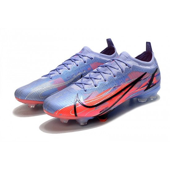 Nike Mercurial Vapor 14 Elite FG Low Purple Black Soccer Cleats