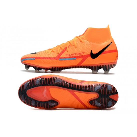 Nike Phantom GT Elite Dynamic Fit FG High Orange Black Soccer Cleats