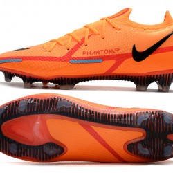 Nike Phantom GT Elite FG Low Orange Black Soccer Cleats