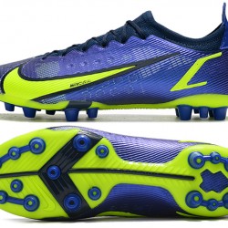 Nike Vapor 14 Elite PRO AG Blue Yellow Green Black Soccer Cleats