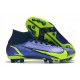 Nike Vapor 14 Elite PRO AG High Blue Yellow Green Black Soccer Cleats