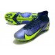 Nike Vapor 14 Elite PRO AG High Blue Yellow Green Black Soccer Cleats