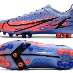 Nike Vapor 14 Elite PRO AG Low Blue Orange Black Soccer Cleats