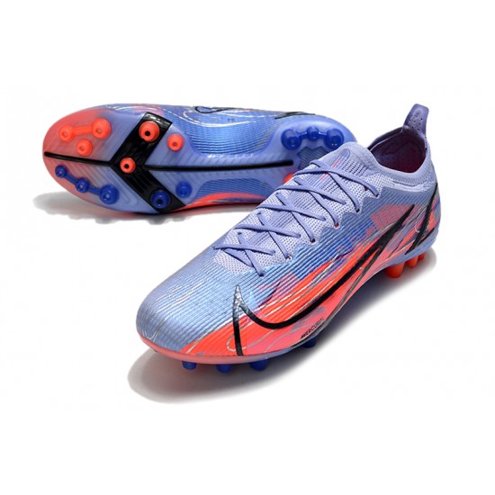 Discover Nike Vapor 14 Elite PRO AG Low Blue Orange Black Soccer Cleats Online Shop