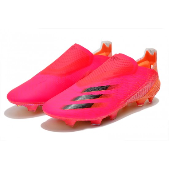 Adidas X Speedflow.1 FG Low White Red Black Soccer Cleats