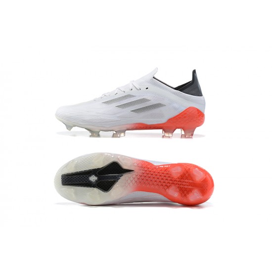 Adidas X Speedflow.1 FG Low White Red And Black Soccer Cleats