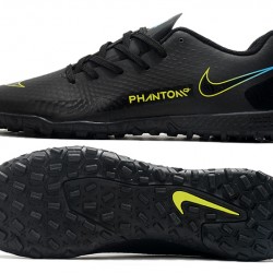 Nike Phantom GT TF Low Black Yellow Mens Soccer Cleats