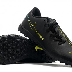 Nike Phantom GT TF Low Black Yellow Mens Soccer Cleats