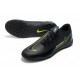 Nike Phantom GT TF Low Black Yellow Mens Soccer Cleats