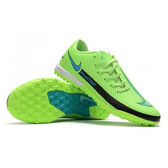 Nike Phantom GT TF Low Green Black Soccer Cleats