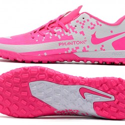 Nike Phantom GT TF Low Peach And Grey Soccer Cleats
