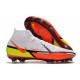 Nike Phantom GT2 Elite DF FG Mid White Orange Black Soccer Cleats