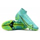 Nike Superfly 8 Elite AG Ltblue Yellow Black Soccer Cleats